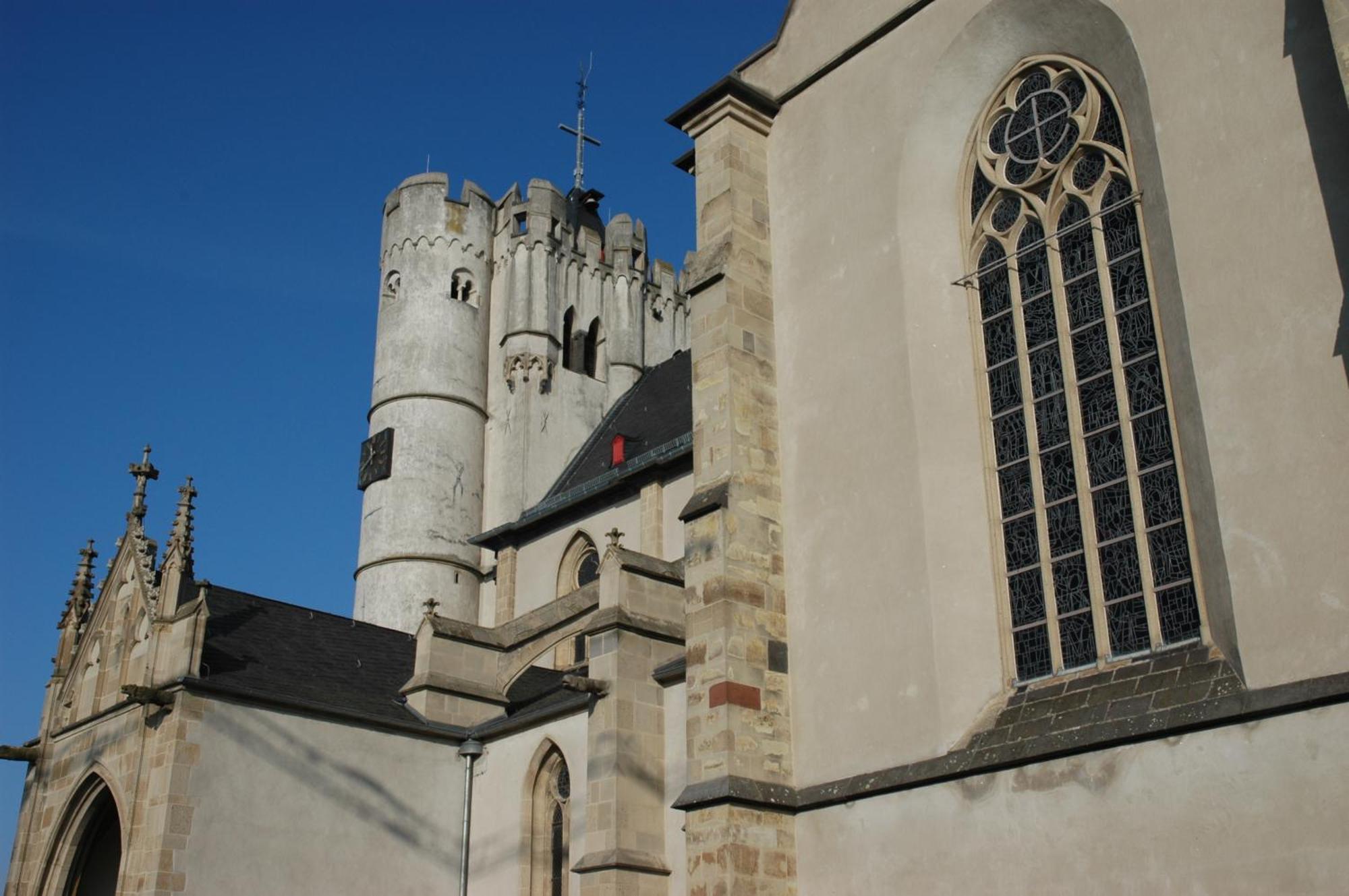 Stiftsherrenhaus Münstermaifeld Esterno foto
